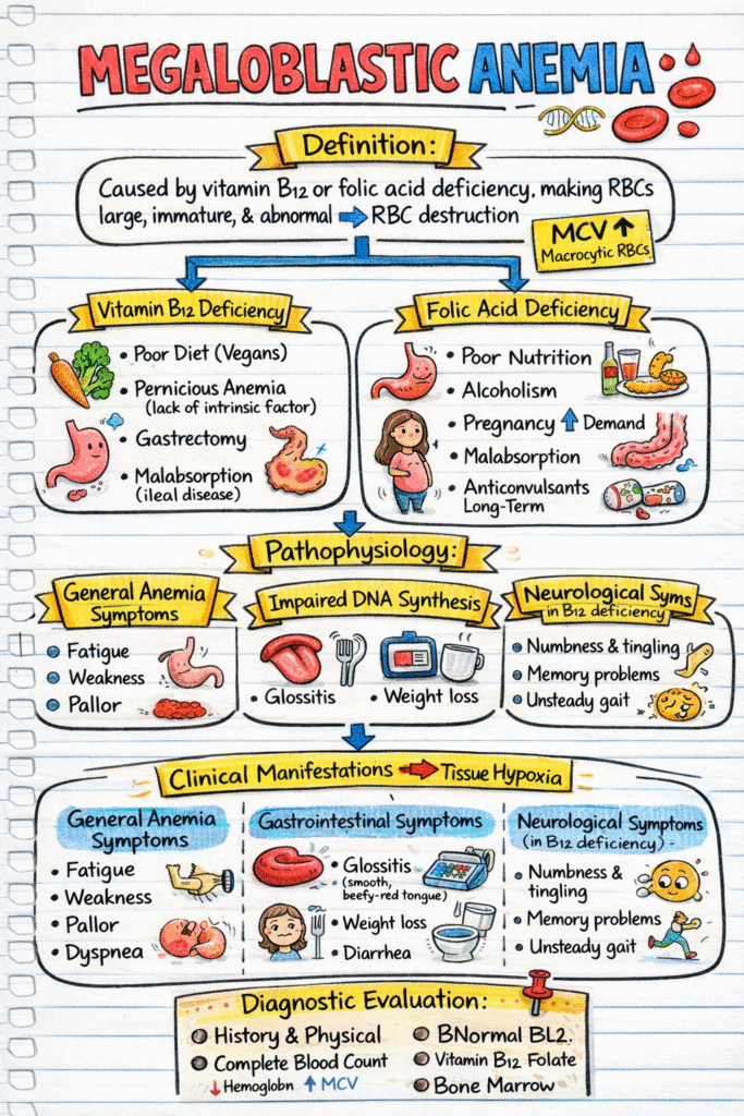 MEGALOBLASTIC ANAEMIA